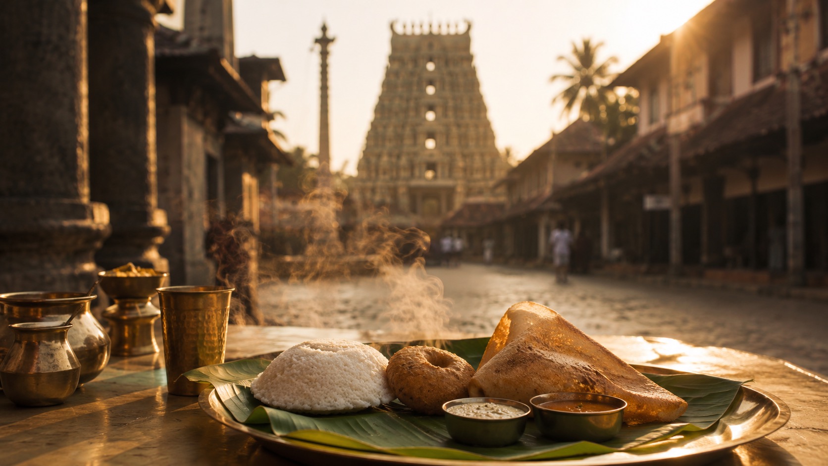 Udupi temple town and local breakfast culture